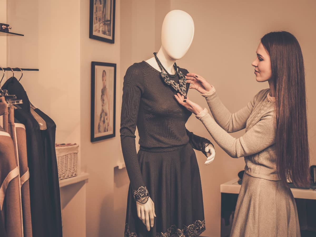 fitting para un desfile